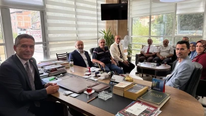 MHP Amasya İl Başkanı Akgül, Kanbolat ve Yönetimini Ağırladı