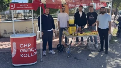 Merzifon’da Öğrencilere CHP Gençlik Kolları Sürprizi