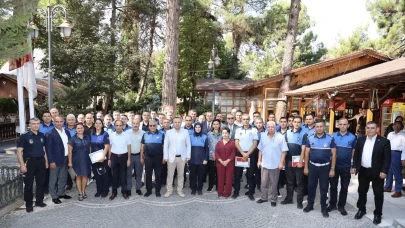 Turgay Sevindi Zabıta Personeliyle Kahvaltıda Buluştu