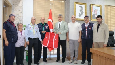 Türkiye İzcilik Federasyonu’ndan İl Milli Eğitim Müdürü Katipoğlu’na Ziyaret