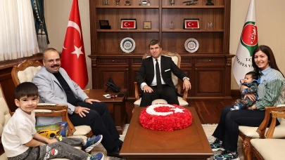 Valilikte Samimi Buluşma