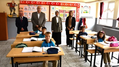 Kaymakam Güneş’ten Köy Okullarına Ziyaret