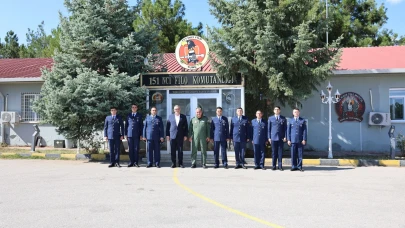 Vekil Çilez, Merzifon’daki Kahraman Hava Üssünü Ziyaret Etti