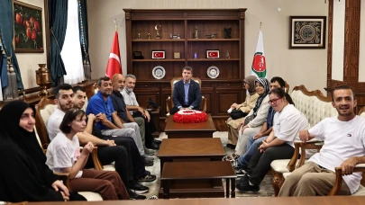 Amasya’da Engelli Sporculardan Vali Önder Bakan'a Anlamlı Ziyaret