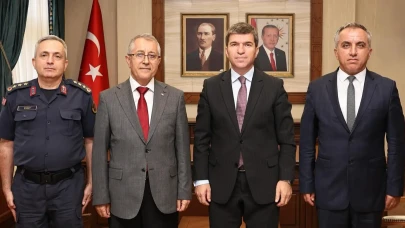 Jandarma Asayiş Vakfı’ndan Vali Önder Bakan’a Ziyaret