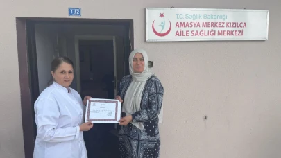 Obezite Taramalarında Başarı Gösteren Sağlık Çalışanlarına Teşekkür Belgeleri