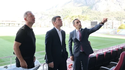 Vali Bakan’dan 12 Haziran Şehir Stadyumu’na Yakın İnceleme