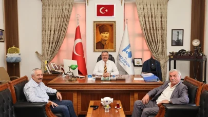 Merzifon Belediyesi’nde Yoğun Ziyaret Trafiği