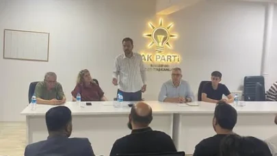 AK Parti Merzifon İlçe Teşkilatında Olağan Yönetim Kurulu Toplantısı