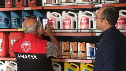 Gümüşhacıköy’de Gübre Bayilerine Sıkı Denetim