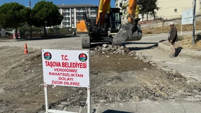Taşova Belediyesi’nden Yol Revizyon Çalışmaları
