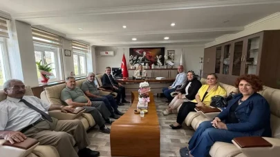 MHP Amasya’dan Derya Bulut’a Hayırlı Olsun Ziyareti