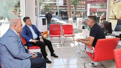 Vali Önder Bakan’dan İş İnsanı İsmet Abay’a Taziye Ziyareti