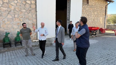 Amasya Şeker Fabrikasına Kaymakam Ziyareti