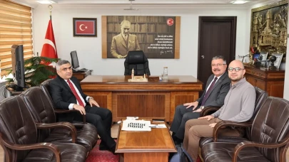 Merzifon Belediye Başkanı Kargı’dan Kaymakam Karaaslan’a Motorhane Daveti