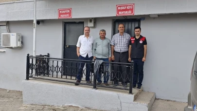 Merzifon Muşruf Köyü’nde Sulama Sistemleri Yerinde İncelendi