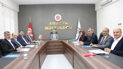 Amasya İl Müftülüğü’nde Eylül Ayı İlçe Müftüleri Toplantısı Yapıldı