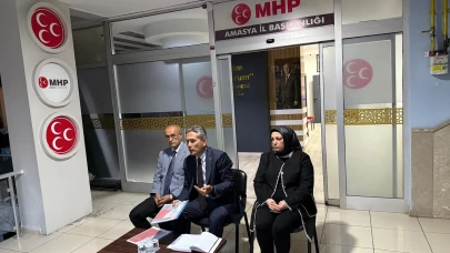 MHP Amasya İl Başkanlığı’nda Yönetim Kurulu Toplantısı Gerçekleştirildi