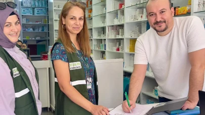 Yeşilay’dan Amasya’da Eczane Ziyaretleri