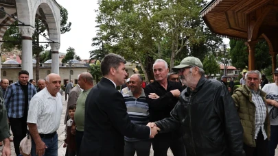 Amasya Valisi Önder Bakan Vatandaşlarla Buluştu