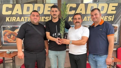 Merzifon’da Kardeşliğe Fidanlı Destek
