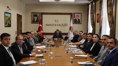Amasya’da Sağlık Hizmetleri ve Yeni Devlet Hastanesi Toplantısı Gerçekleştirildi