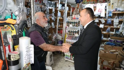 Başkan Sevindi Mahalle Muhtarlarını Ziyaret Etti