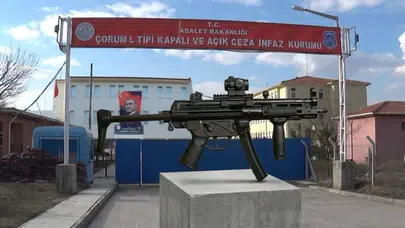 Çorum Cezaevinde Silah Krizi