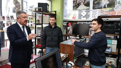 Başkan Alp Kargı Sahaya İndi