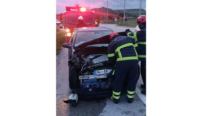 Merzifon Yolunda Feci Kaza