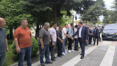 AK Parti Hamamözü İlçe Başkanlığı’nda Bayramlaşma