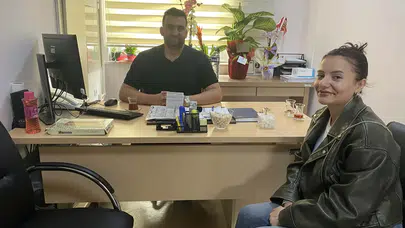 Merzifon'a Yeni Başhekim Yardımcısı! Göreve Başladı!