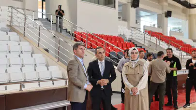 Amasya'da 459 Kişilik Spor Salonu Hizmete Hazır