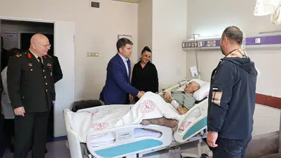 Amasya’da Hastalara Bayram Morali