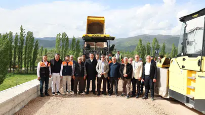 Amasya’da Sulama ve Yol Hamlesi