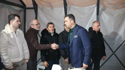 Amasya Ak Parti Heyetinden Taziye Ziyareti
