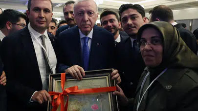 Cumhurbaşkanı Erdoğan’a Amasya Selamı Gitti