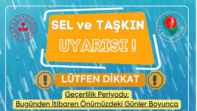 Amasya Yeşilırmak İçin Kırmızı Alarm