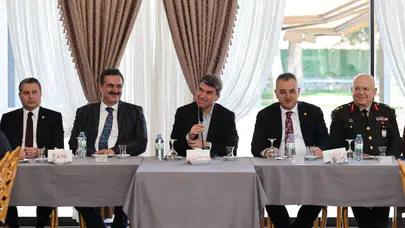 Amasya Protokolü Büyük Amasya Oteli’nde Bayramlaştı
