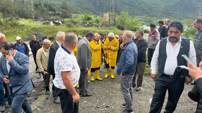 Amasyalı Çiftçinin Zararını TZOB Heyeti Yerinde İncelendi