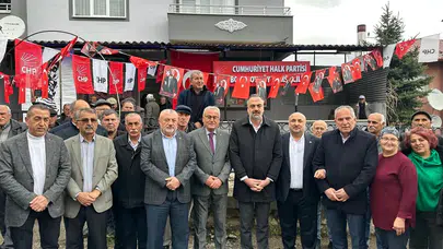 CHP Taşova’da Köy Temsilciliklerini Açtı