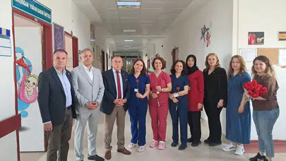 CHP Merzifon Teşkilatı’ndan Hemşirelere Ziyaret