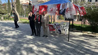 Merzifon’da Filistin İçin “Milli İrade Standı” Açıldı