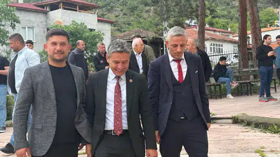 MHP Amasya Heyeti Afet Duasında