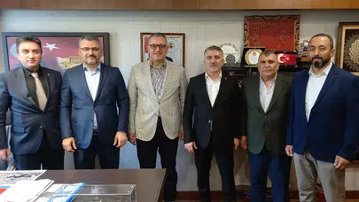 Sivas Heyetinden Vekil Çilez’e Ziyaret
