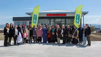 Merzifon'da Kadın Üreticilerden Modern Üretime Yakın Takip