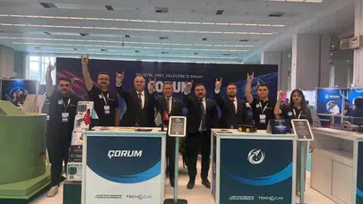 Çorumlu Gençler Teknoloji Festivalinde Göz Doldurdu