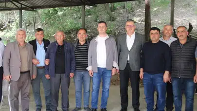 Amasya AK Parti Heyeti Köylerde Vatandaşlarla Bir Araya Geldi