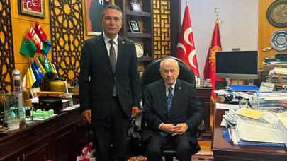 Amasya’ya Bahçeli’den Selam