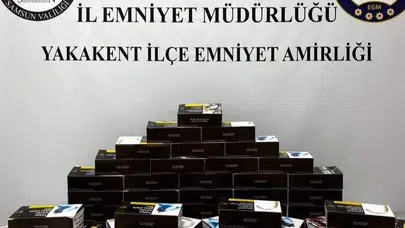 İki Operasyonda 20 Bin Kaçak Makaron Sigara Ele Geçirildi